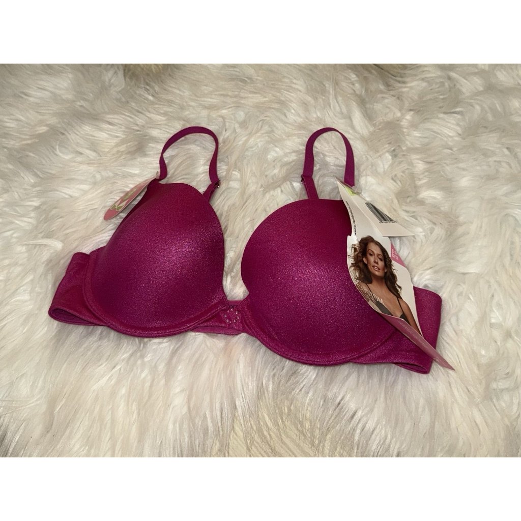 Maidenform 09729 Love The Lift Demi Push Up Bra Underwire Womens 34b Pink New